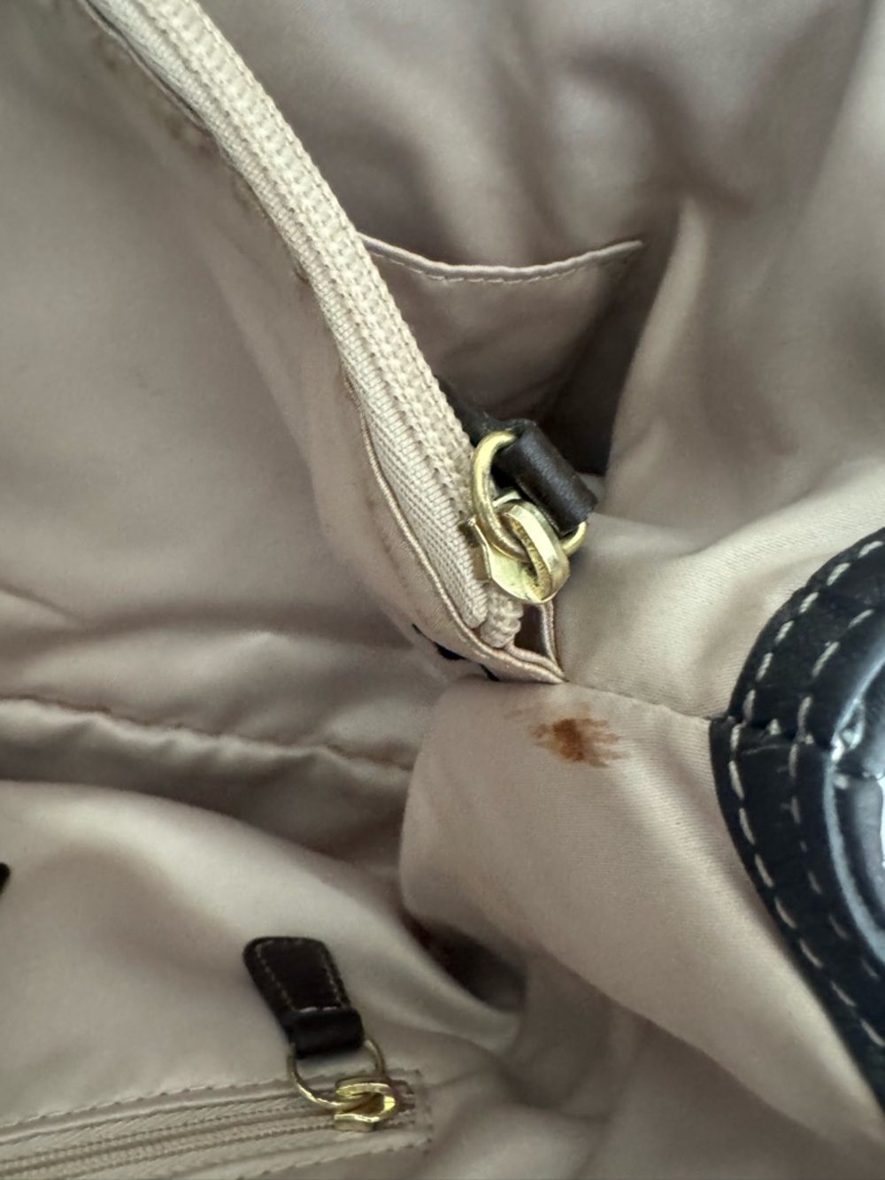 Coach Penelope Soft Pebbled Leather Carryall Satchel Bag Brown F19044 Vintage - Picture 9 of 13
